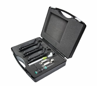 A sample case with all the components needed to install a podis® power bus system.